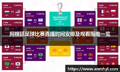 阿根廷足球比赛直播时间安排及观看指南一览